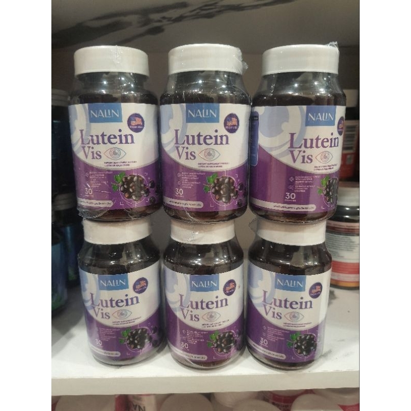 Lutein Vis อาหารเสริม ลูทีน วิส นลิน วิตามินบำรุงสายตา( 30เม็ด)