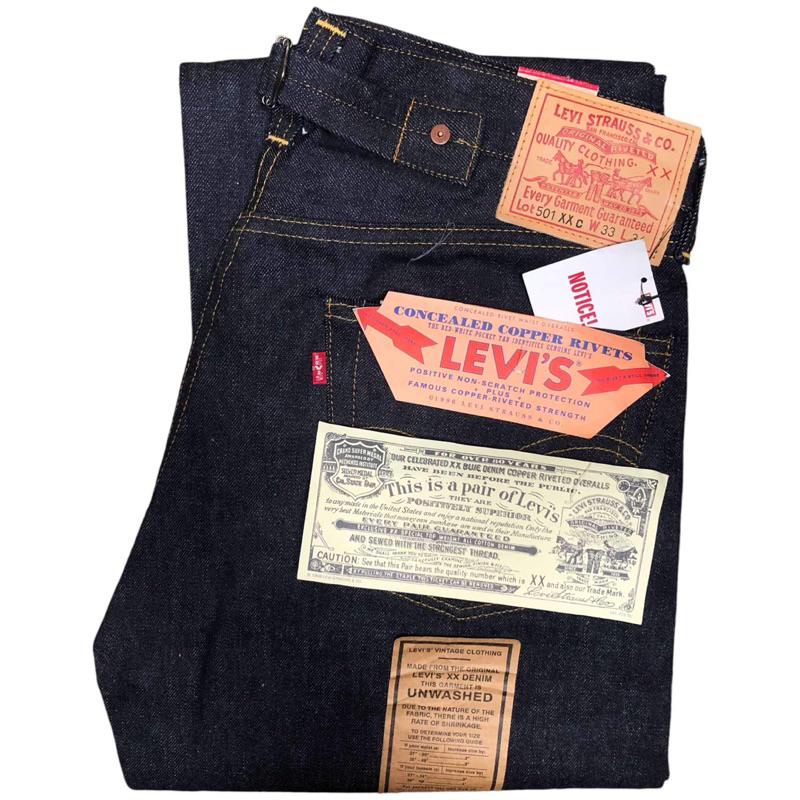 LEVIS 501XXC LVC 1937