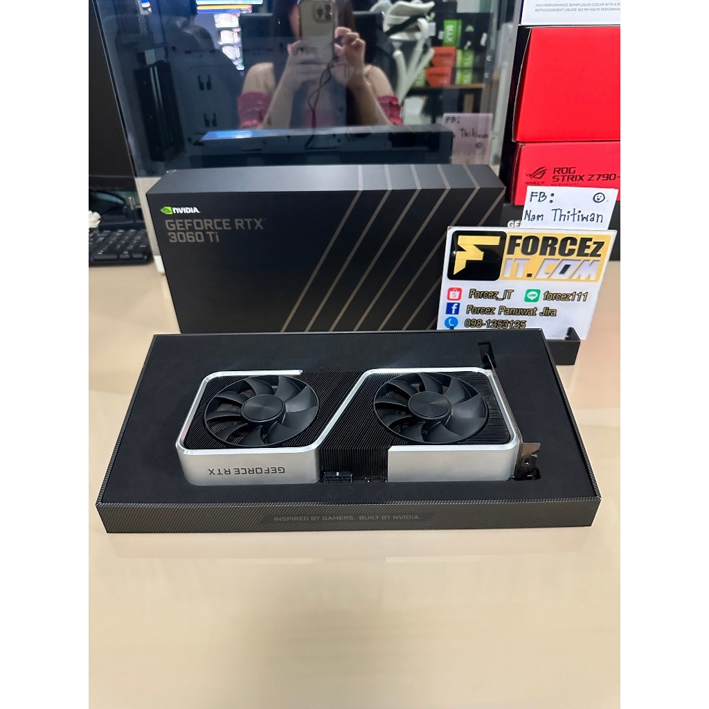 🍎การ์ดจอ NVIDIA GeForce RTX 3060 Ti มือสองสภาพดี