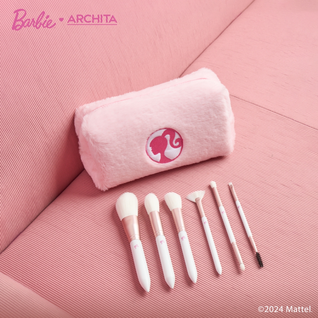 ARCHITA - BARBIE BRUSH SET WITH BAG