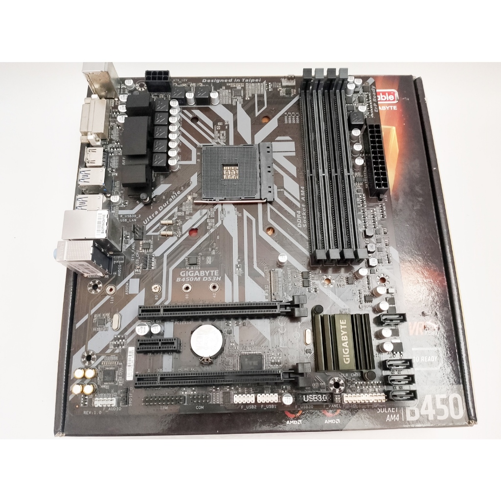เมนบอร์ด GIGABYTE B450M DS3H (งานช่าง)