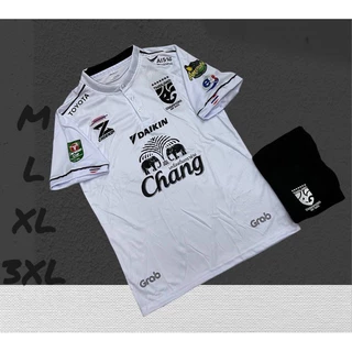 ชุดแฟนบอลชุดกีฬาคอจีนเสื้อพร้อมกางเกงสินค้าขายดีผ้าคุณภาพดีขนาดไซร้M L XL 3XL