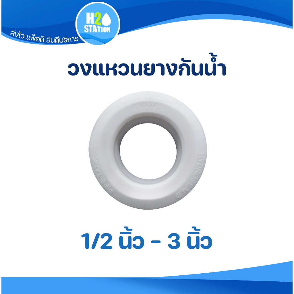วงแหวนยางกันน้ำ สำหรับท่อ PVC สีฟ้า 1/2 นิ้ว 3/4 นิ้ว 1 นิ้ว 1-1/4 นิ้่ว 1-1/2 นิ้ว 2 นิ้ว 3 นิ้ว