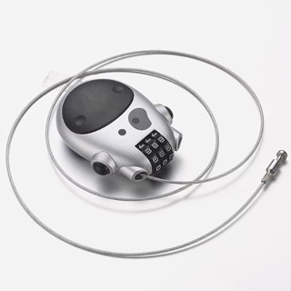 ตัวล็อคล้อสำหรับกระเป๋าเดินทางหมวกกันน็อคจักรยานแบบเชือกยืดห…