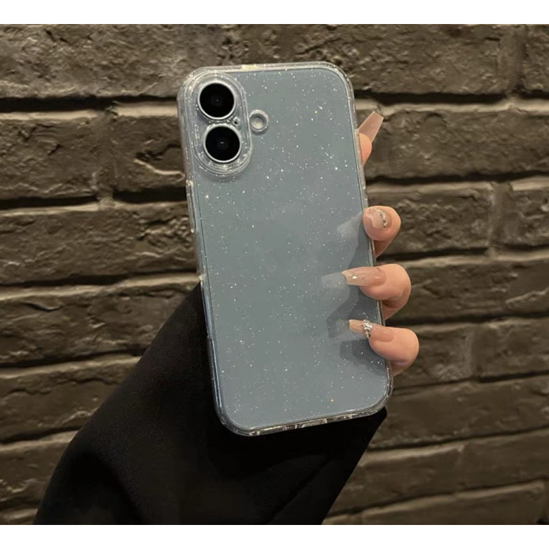 สีใสกากเพชร 17promax สำหรับรุ่นไอโฟนi16 16Pro 16Promax for iPhone16 Pro max 16plus  16 Pro max 17 17pro 17 pro max - รูปที่ 6