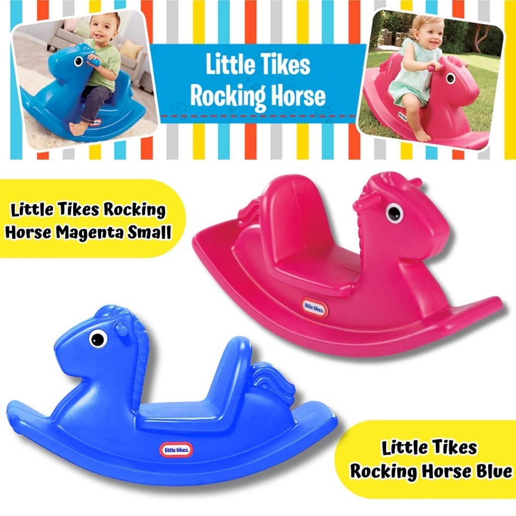 NEWมาโยก นำเข้า ของแท้ Little Tikes Toy Rocking Horse - ม้าโยกน้อย Tikes สําหรับเด็กอายุ 18 เดือนขึ้นไป ราคา 3390