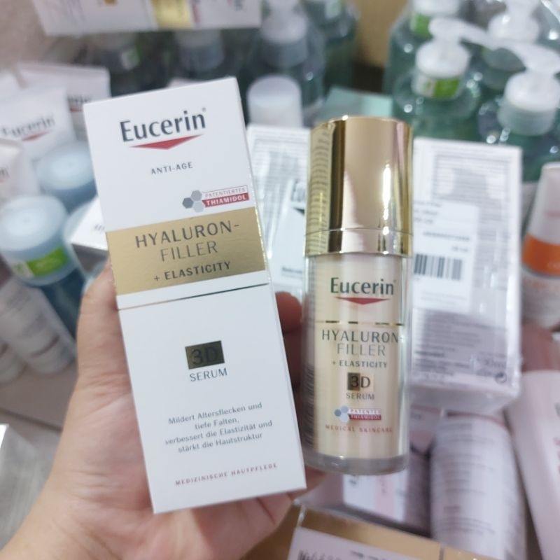 3D Serum | ยูเซอริน Eucerin Hyaluron-Filler + Elasticity 3D Serum 30ml [HE]