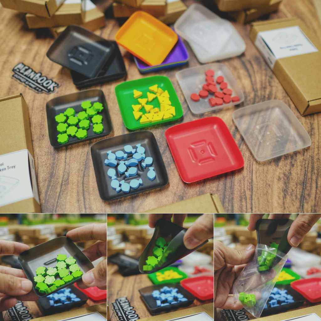 Dokkoi Flexible Token Tray ถาดโทเคน งอได้ ถ้วยโทเคน