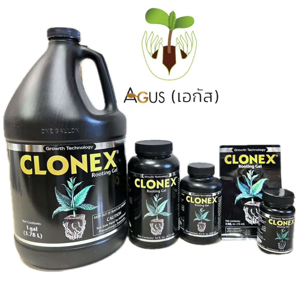 เจลเร่งราก กัญชา กัญชง Clonex rooting hormone gel ของแท้ 100% USA เจล ระเบิดราก ฮอร์โมน เร่ง ดอก ราก