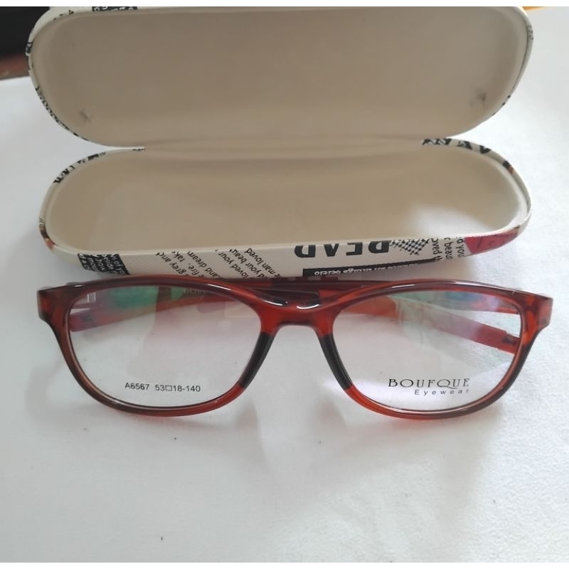 A-6567-แดงแว่นTR90แท้ๆ100%หน้าแว่นกว้าง142mm ขนาด53mm กรอบสูง40mmพร้อมเลนส์บลูเปลี่ยนสีเทาดำm10 TR90