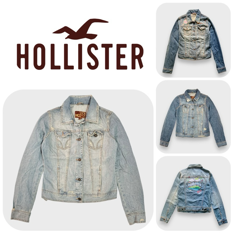 Hollister เสื้อยีนส์ แจ็คเก็ตยีนส์ ผู้หญิง มีหลายรุ่น ของแท้ เซลเก่าเก็บ!!