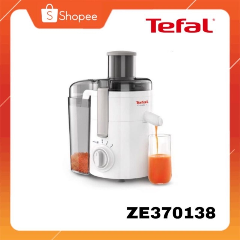 Tefal เครื่องคั้นและสกัดน้ำผลไม้ รุ่น ZE370138 กำลังไฟ 350 วัตต์
