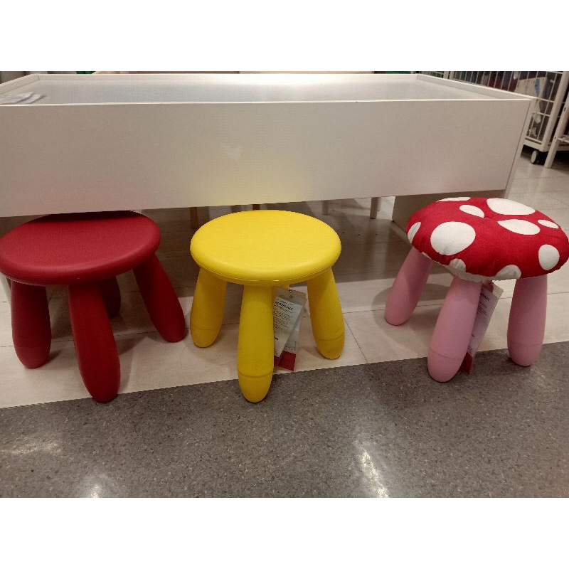 IKEAshopping IKEA มัมมุต เก้าอี้เด็ก,แดง ชมพู ขาว น้ำเงิน ใน/นอกอาคาร ikea