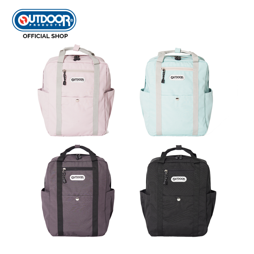 OUTDOOR PRODUCTS กระเป๋าเป้ เอ้าท์ดอร์ กระเป๋าสะพายหลัง SQUARE BACKPACK STYLE OD143306