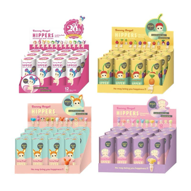 ของแท้/พร้อมส่ง Sonny Angel Hippers ตัวเกาะโทรศัพท์ Harvest,Dreaming,Looking back