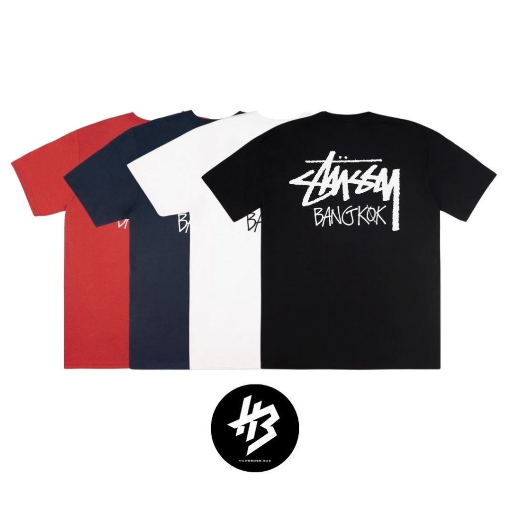 [ของแท้] STUSSY BANGKOK LOGO TEE  พร้อมส่ง