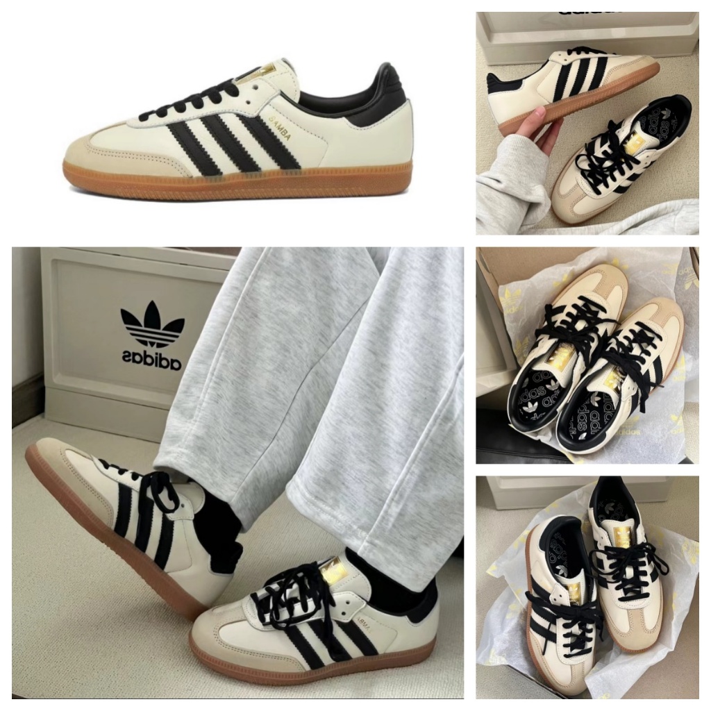 （ของแท้ 100 %）adidas originals Samba OG B75807/B75806/ID0478/IG1024/IG1025/GY4344/GY6612/ID2055