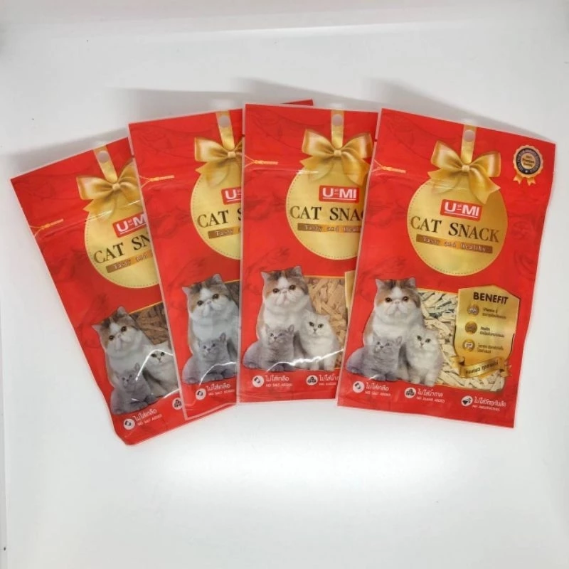 💥💥U-mi cat snack💥💥 ยูมิ ขนมแมวเส้นขนาด 35 กรัม (12 ซอง)