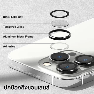 [Glass Guard] ฟิล์มกล้อง มีที่มาร์คตำแหน่ง สำหรับiphone17 pro max 16 plus 15 14 13 12 11 ทุกรุ่น ติดง่าย เลนส์กล้อง