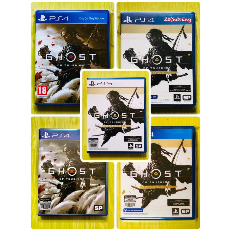 PS4,PS5 Games 💈🐔Ghost of Tsushima (Thai 🇹🇭
