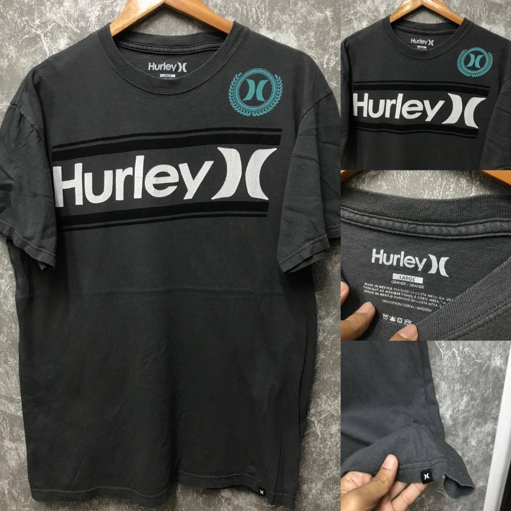 เสื้อยืด คอกลม   Hurley