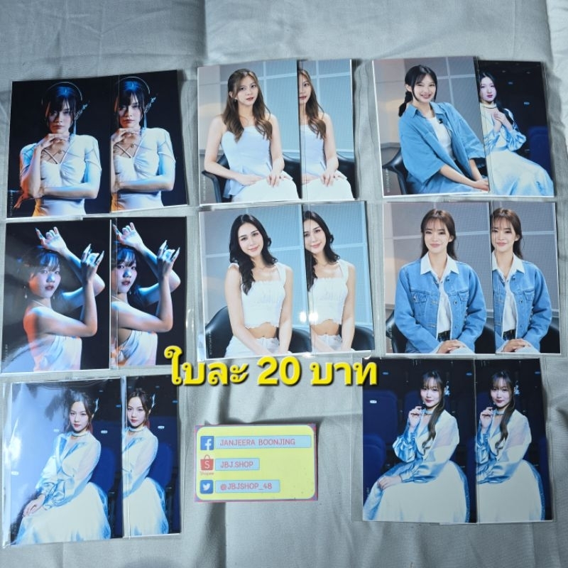 แยกใบ รูปสุ่ม Borderless BNK48 - แอล โมเน่ต์ ซัทจัง ป๊อปเป้อ อีฟ แจนรี่ เอิร์น จิว