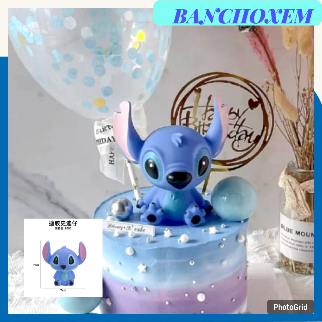 โมเดลตกแต่งเค้ก สติทซ์ Lilo & Stitch