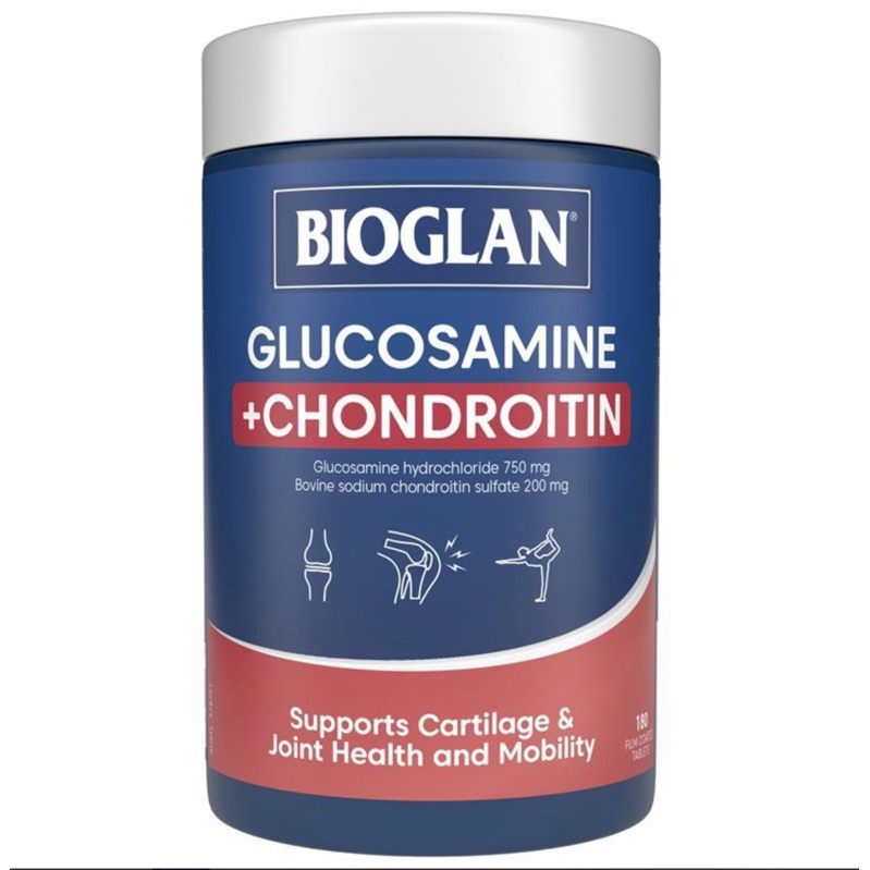 Bioglan Glucosamine + Chondroitin 180 Tablets
