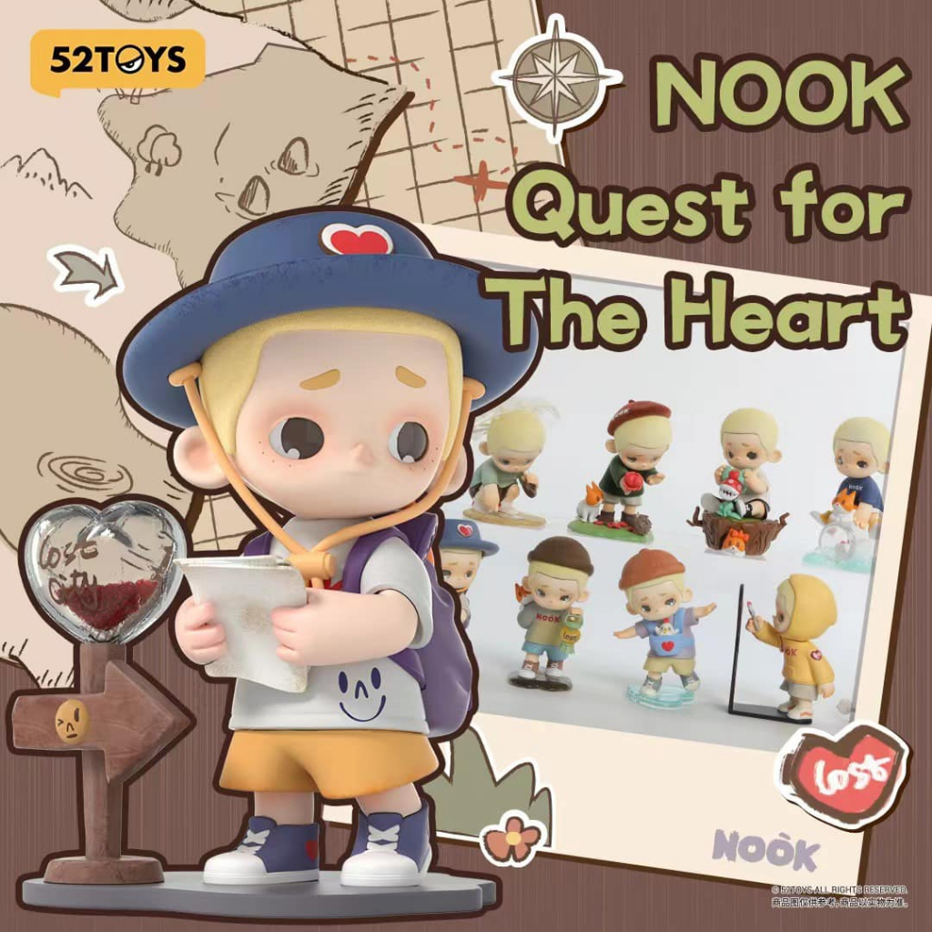 [แบบจุ่ม พร้อมส่ง] โมเดล NOOK Quest for The Heart (v.4) Series