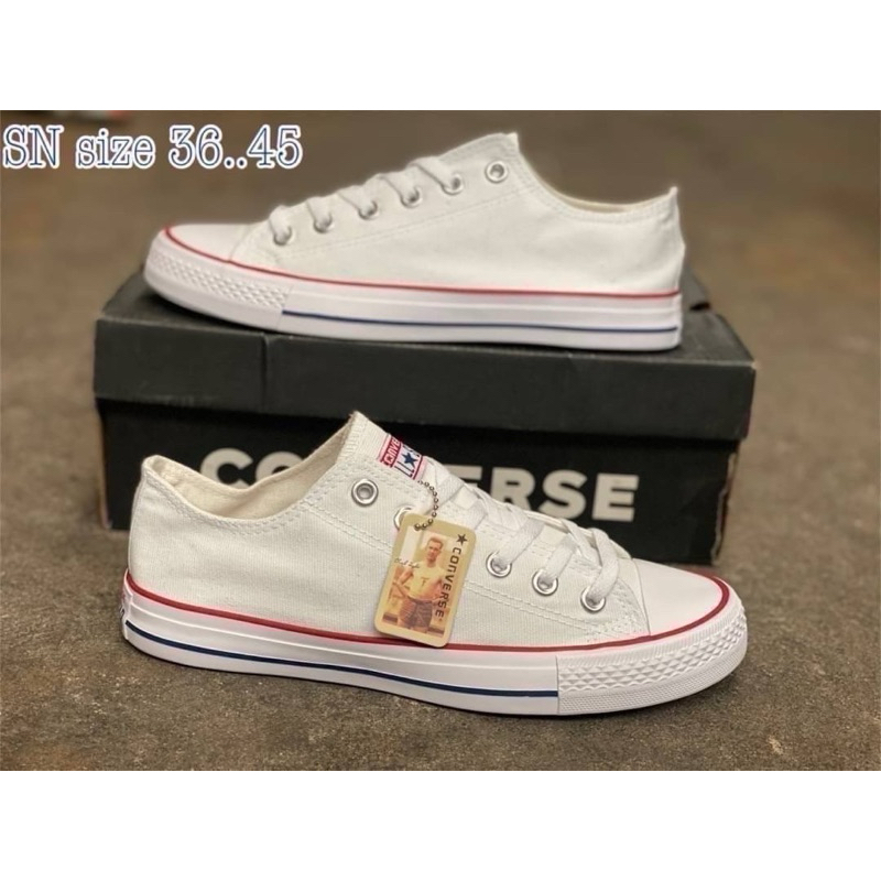 รองเท้าผ้าใบ คอนเวิร์ส all star  ผู้หญิง ผู้ชาย มีใส่36ถึง45สินค้าพร้อมจัดส่ง
