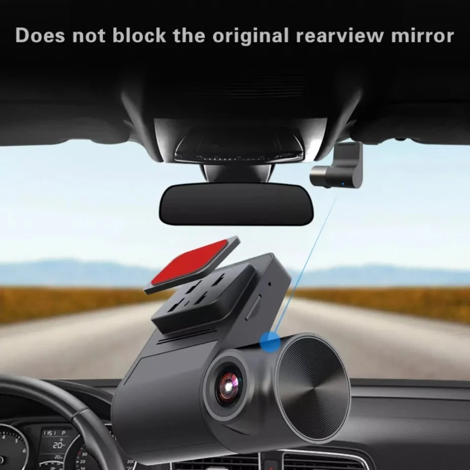 【ใหม่!】กล้องติดรถยนต์ V2 WiFi Dash CAM 1080p ดูผ่าน App มุมกว้าง 150องศา กล้องันทึกวิดีโอ DVR dashcam thumbnail 8