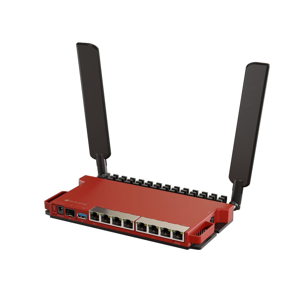 L009UiGS-2HaxD-IN-TH 8-Ports Gigabit Ethernet Router WiFi 2.4 GHz Mikrotik