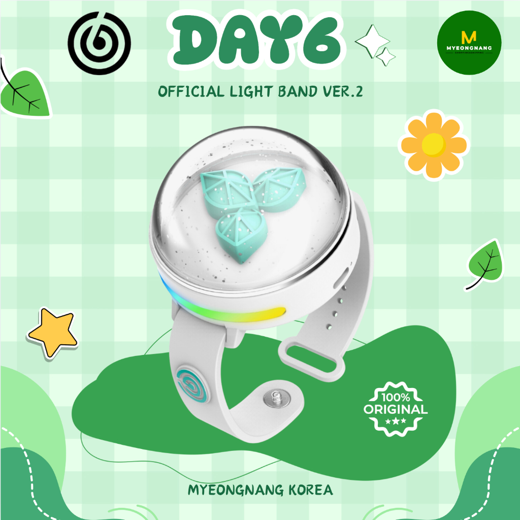 พร้อมส่ง [DAY6] OFFICAIL LIGHT BAND Ver.3 แท่งไฟ ไลท์แบรนด์ ของแท้