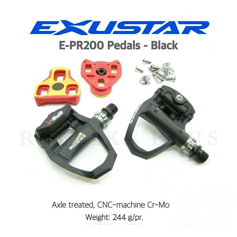 (โค๊ดส่วนลด) บันไดเสือหมอบ Exustar  รุ่น E-PR 200 ตัว Top น้ำหนักเบา เพียง 243g. (ชั่งจริง)