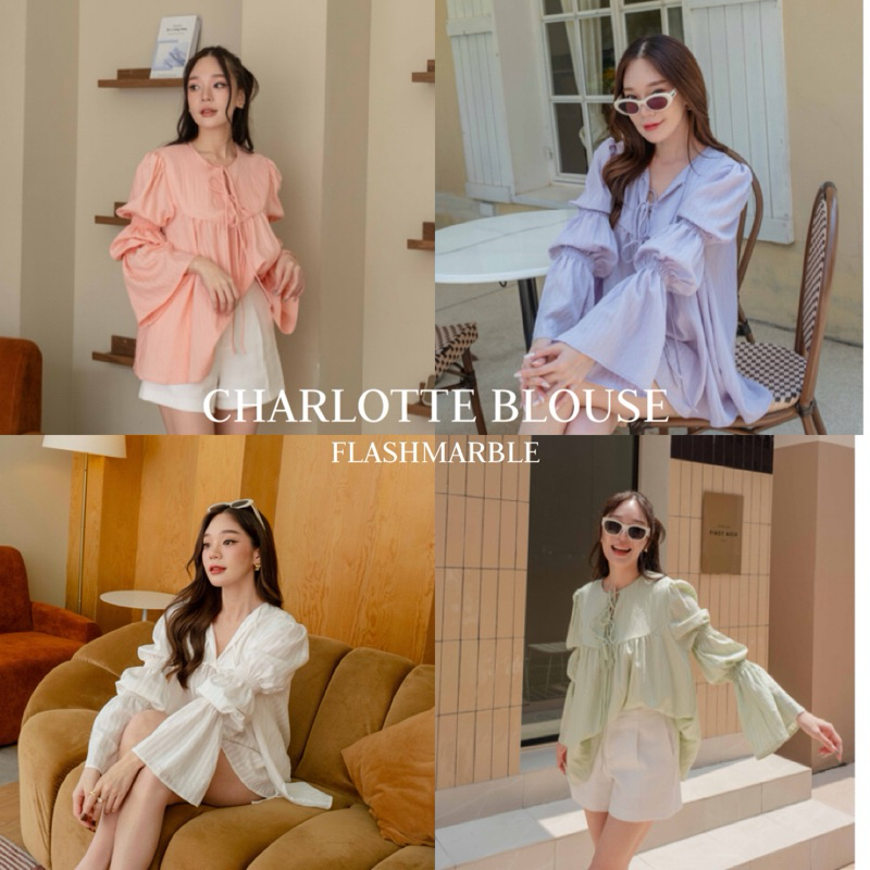 FLASHMARBLE CHARLOTTE BLOUSE