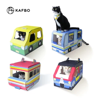 KAFBO Siam Fast&Furrious รถแมวสไตล์ไทย รถแท๊กซี่แมว รถเมล์แมว เรือแมว รถตุ๊กตุ๊กแมว ที่ลับเล็บแมว