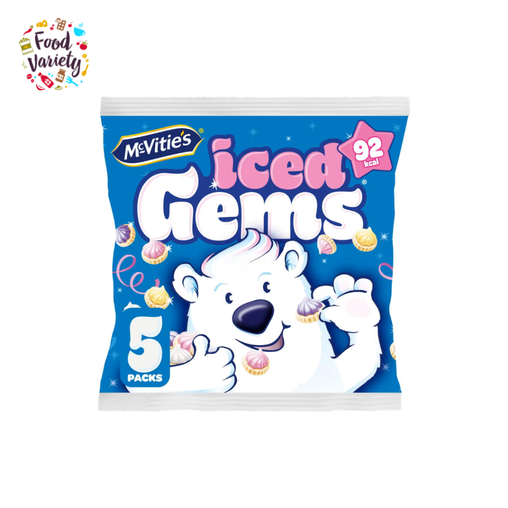 [BestBefore-22Nov2025] McVities Iced Gems Multipack 5 x 23g