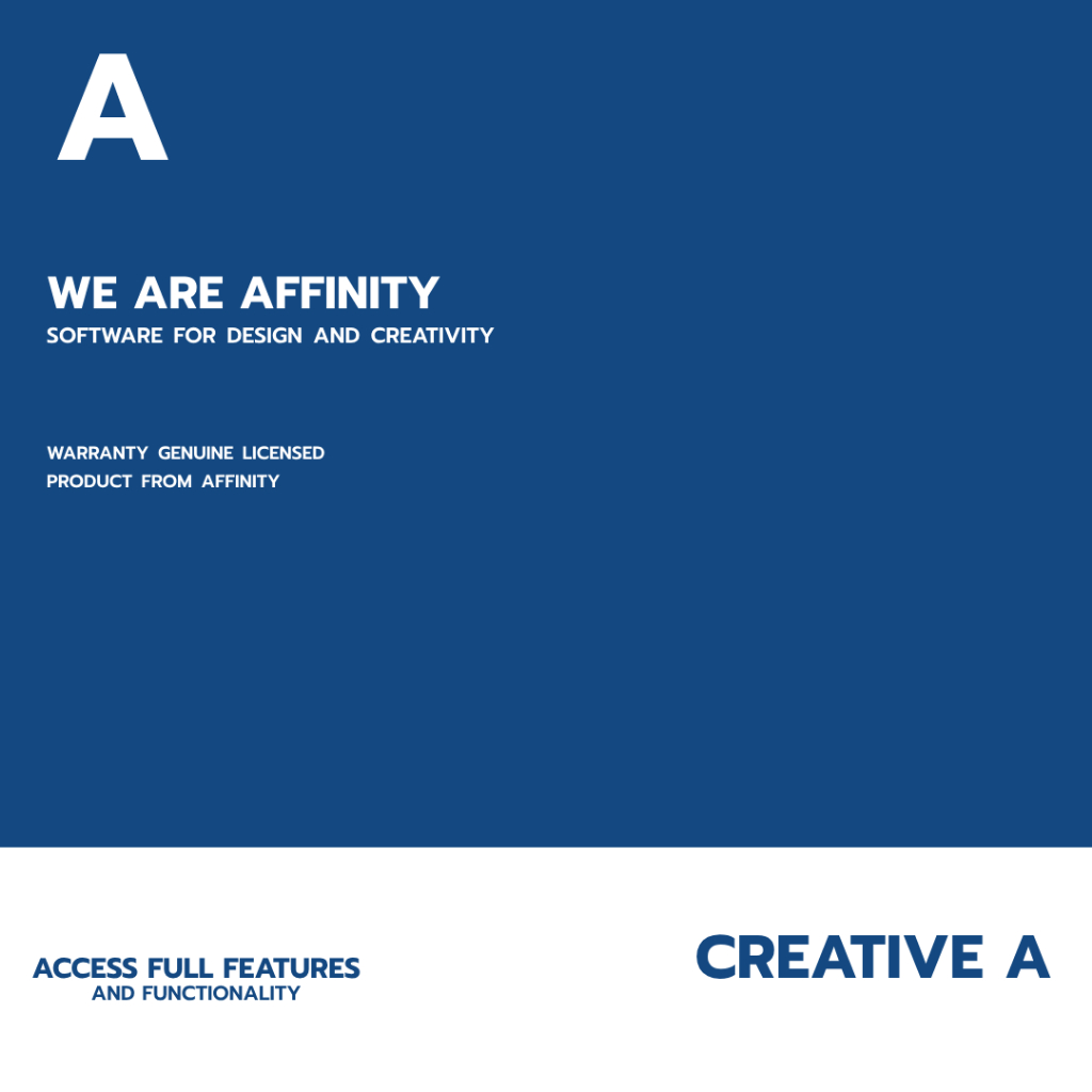 Affinity Designer two Creative Software For Professionals Licenses