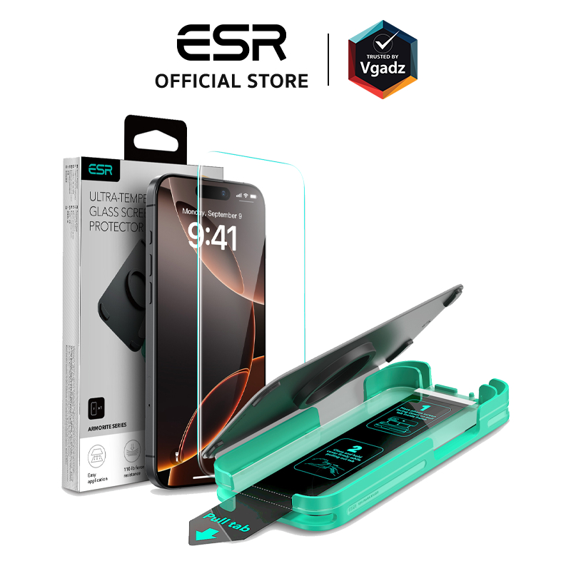 ESR ฟิล์มสำหรับ iPhone 16 / 16 Plus / 16 Pro /16 Pro max - รุ่น Armorite-Screen Protector