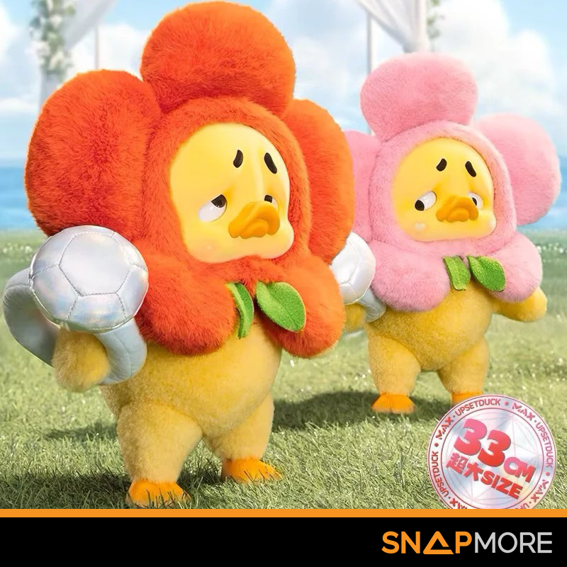 MAX UPSETDUCK 400% BLOOM FOR U DUCK ตุ๊กตาเป็ดขนาด 33 cm. [1983] Upset Duck 400%