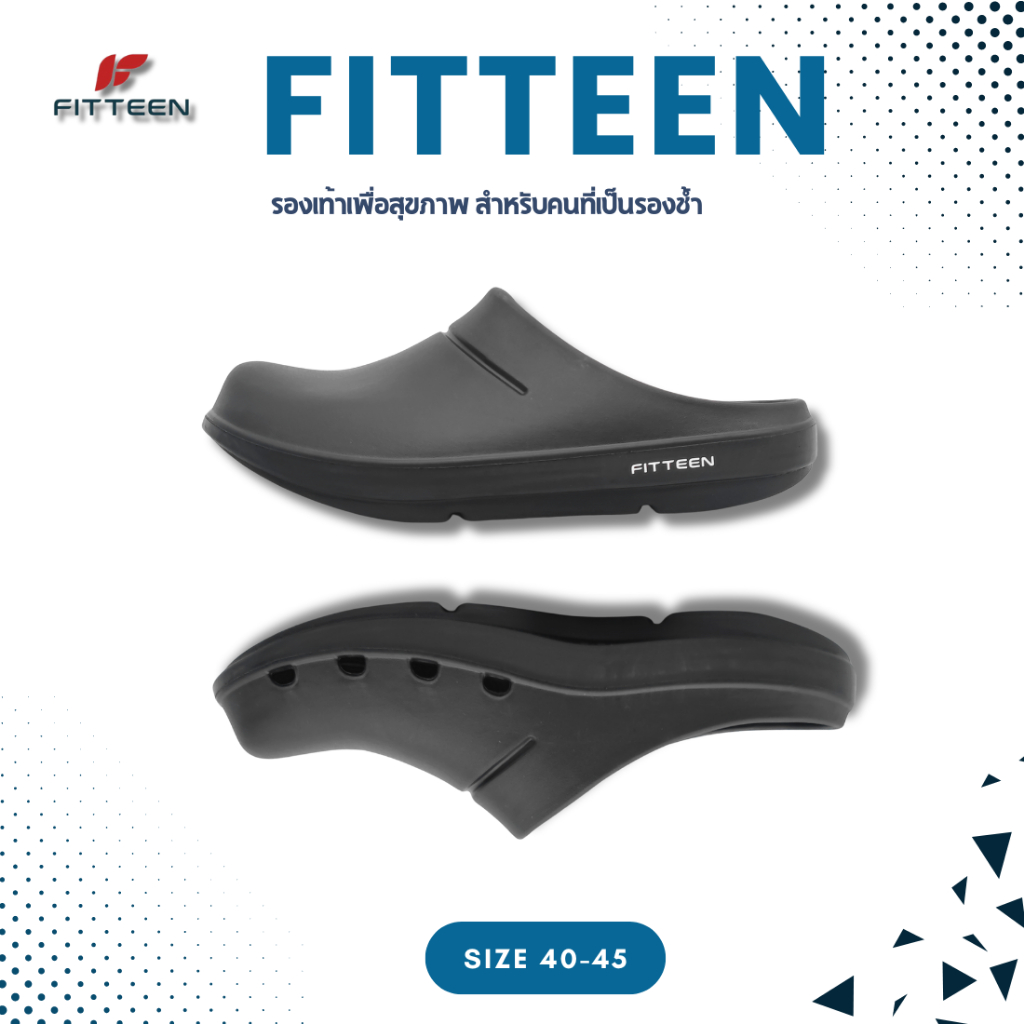 Fitteen FT003 รองเท้าสุขภาพ รองเท้าสวม หญิง ชาย