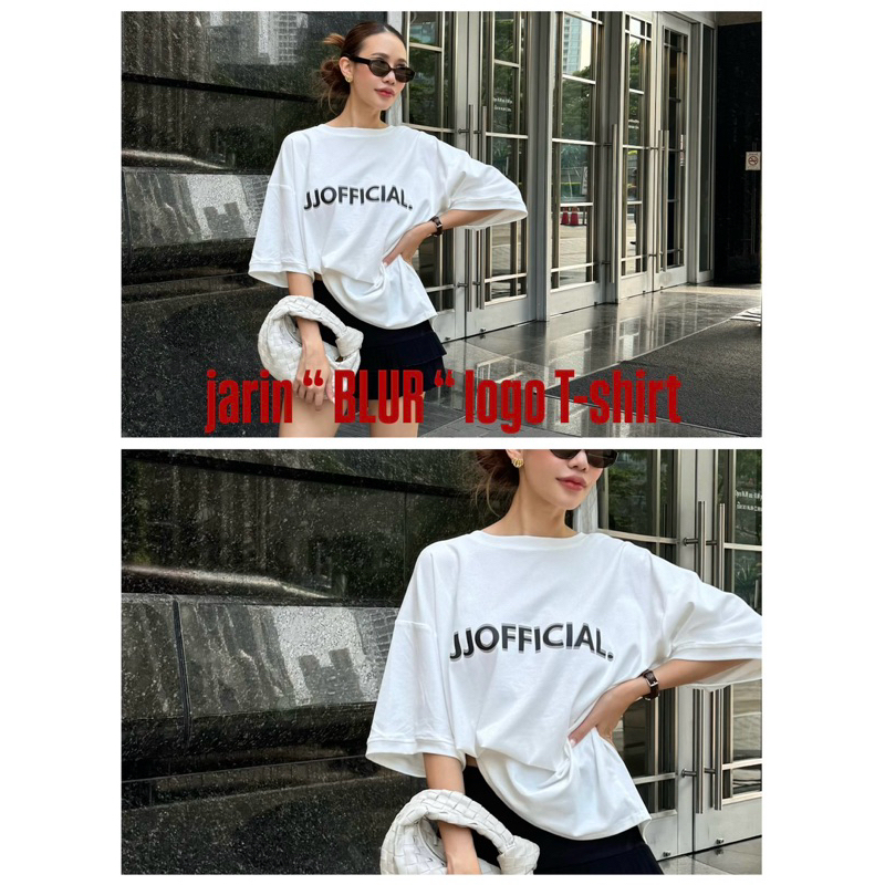 JARIN | “ BLUR “ logo T-shirt