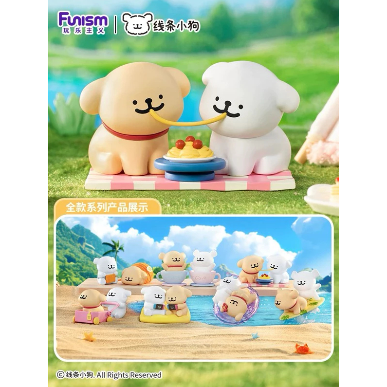 กล่องสุ่มน้องหมามัลทีส (Maltese Happy Moment Series) มีให้ลุ้น 6 แบบ + 1 secret ของลิขสิทธิ์แท้ Funism พร้อมส่งจากไทย