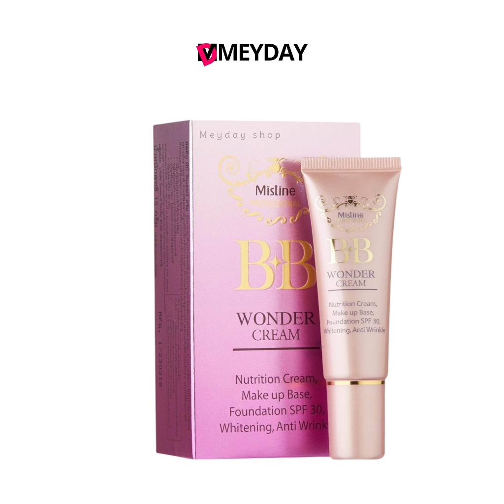 มิสทิน บีบี วันเดอร์ ครีม Mistine BB Wonder Cream SPF30 มีขนาด 2 ขนาดให้เลือก 7.5g และ 15 g