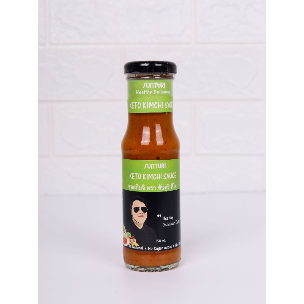 SUNTURI Keto Kimchi Sauce 150ml ซอสกิมจิคีโต ตราซันตูริ