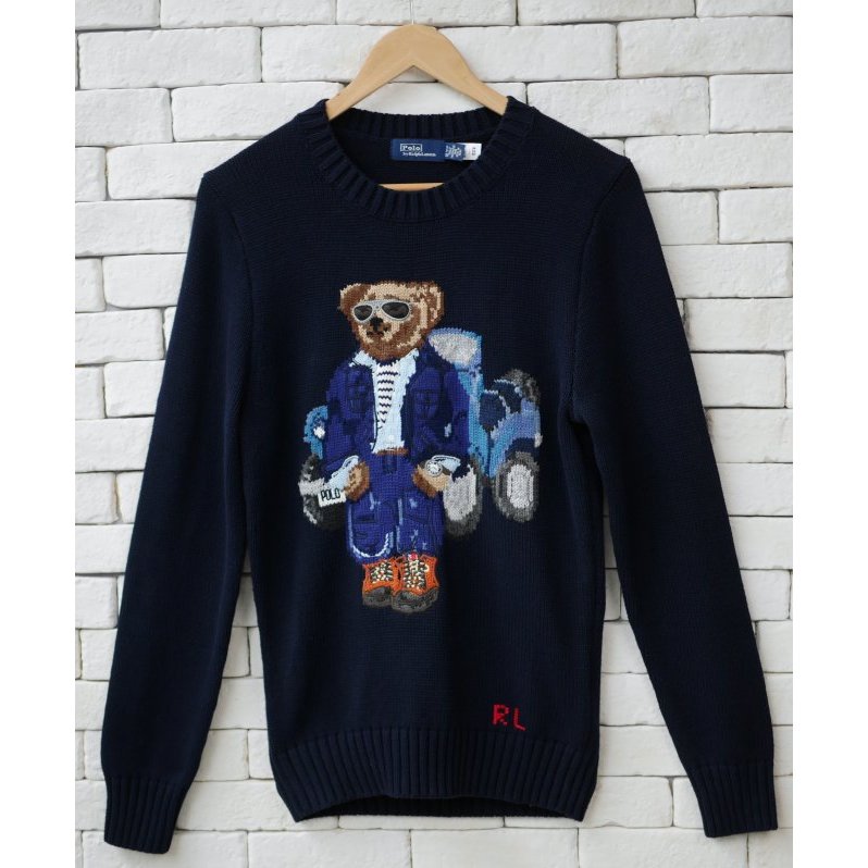 POLO RALPH LAUREN POLO BEAR SWEATER #แท้100%