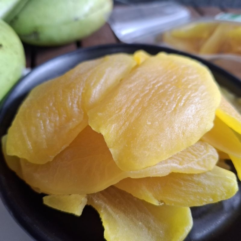มะม่วงอบแห้งป้าแต๋ว ขนาด 400 กรัม Dried mango หวานหอมอร่อย หอมกลิ่นมะม่วง