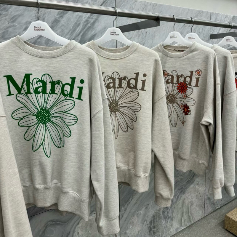 PREORDER / ของแท้ ✨ — เสื้อ Mardi Mercredi Sweatshirt (มีหลายแบบ)