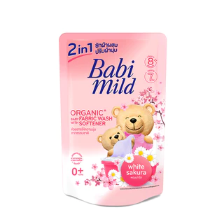 [ทั้งหมด 6 ชิ้น] เบบี้มายด์ ผลิตภัณฑ์ซักผ้าเด็ก ทูอินวัน ขนาด 530 มล. BABI MILD ULTRA MILD 2IN1 BABY LIQUID FABRIC WASH