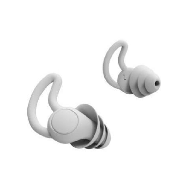 ที่อุดหูกันเสียงรบกวน ear plug เอียปลั๊ก นอนหลับหูไม่เจ็บ สีเทา